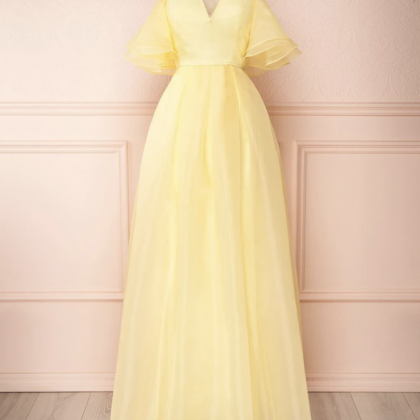 Yellow Prom Dresses for Women