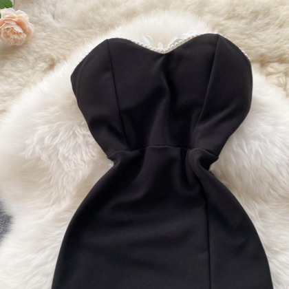 Sweetheart Black Dresses for Women