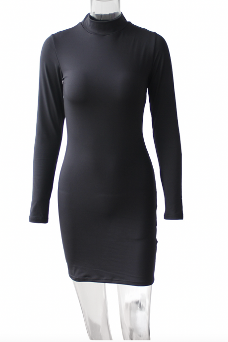 Women's Sheath Dresses with Sleeves 